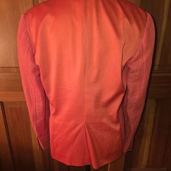 RAG & BONE Bailey Tangerine Twill Linen Blend blazer Size 8 - Picture 6 of 15